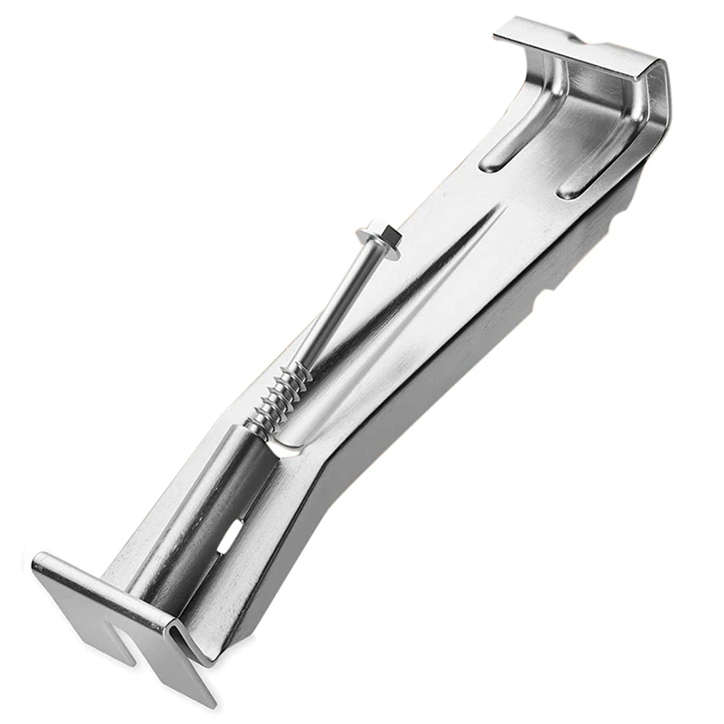 

GTBL Quick Screw Gutter Hangers 5 Inch- 100 Pack - 5 Inch Gutter Clips - Bracket Clips