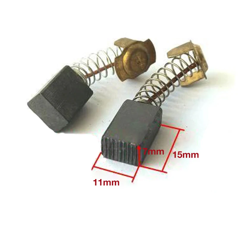 

Запчасти для электроинструментов, угольная щетка 7*11*15