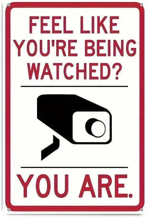 Surellnce-Themed Metl Lumnum Sgn - Отчелуйста ты бенз побежден?&quot deo Securty Wll rt Декор для комнаты