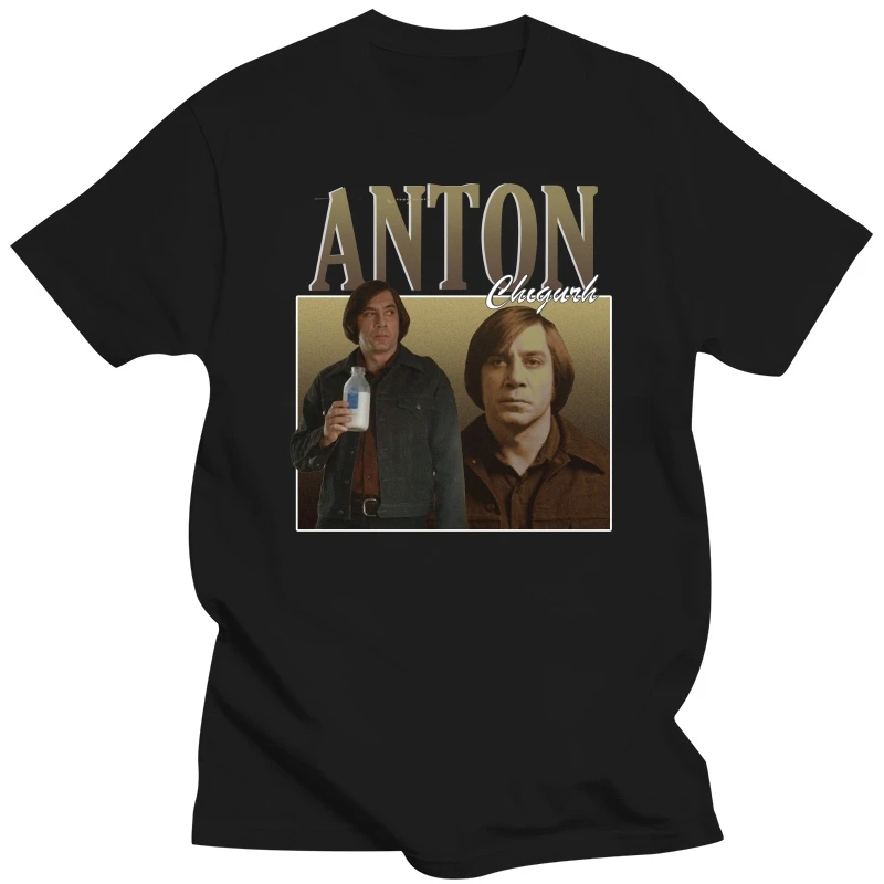 

Anton Chigurh T Shirt No Country for Old Men Javier Bardem Movie Ethan Joel Coen Unisex T Shirt Vintage T Shirt