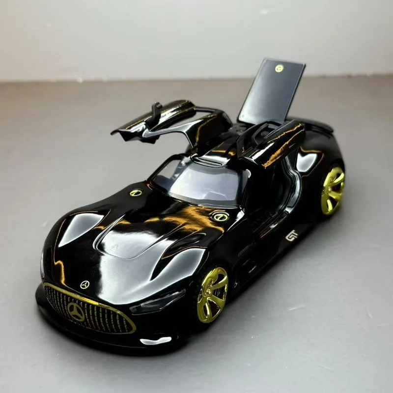 Анимированные аксессуары наконечники модели из сплава спортивный автомобиль AMG