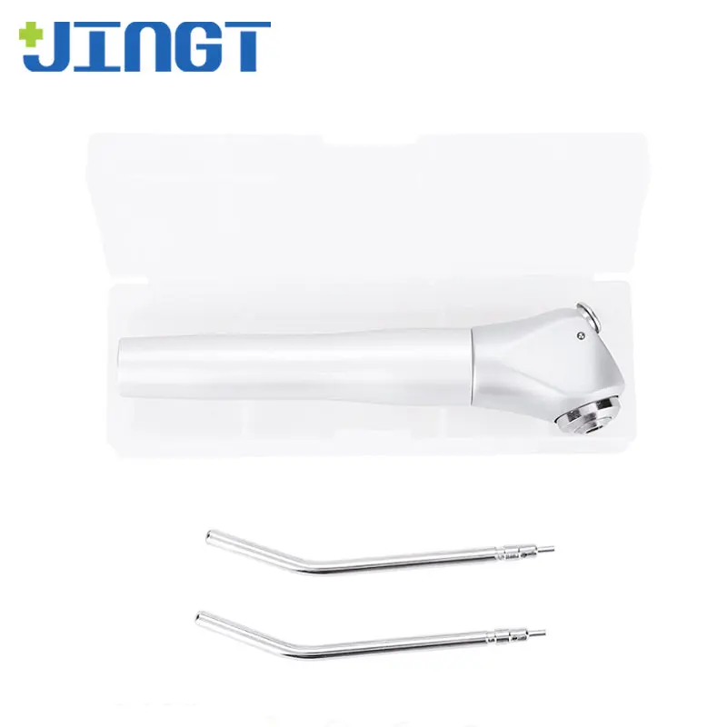 

Dental 3-Way Triple Syringe Air Water Spray Handpiece with 2 Autoclavable Nozzle Tips Tube Teeth Whitening Dental Materials