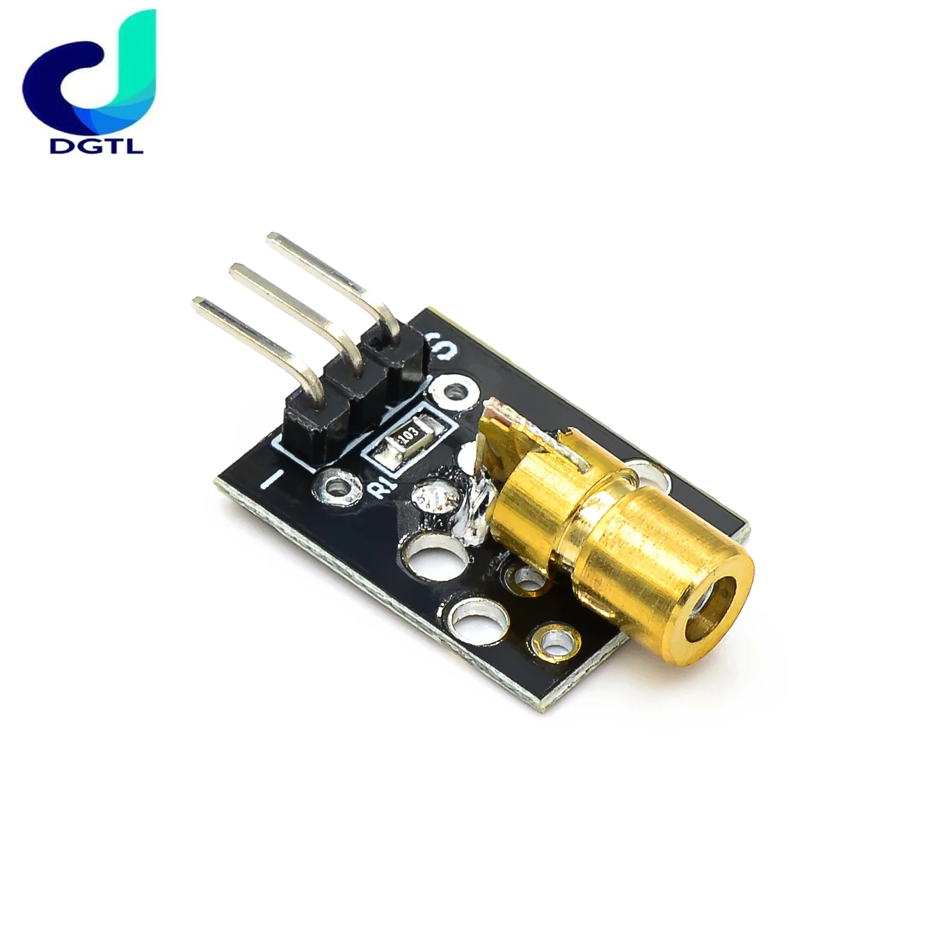 

650nm Laser sensor Module 6mm 5V 5mW Red Laser Dot Diode Copper Head for