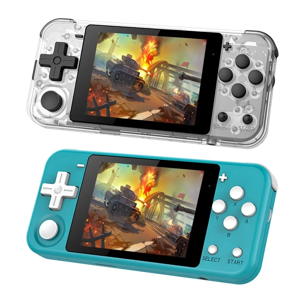 

Q90 Retro Game Console 3.0 inch IPS LCD Game Player Dual System Classic Handheld Device Built-In 2000 Games Boy Gift Recommend