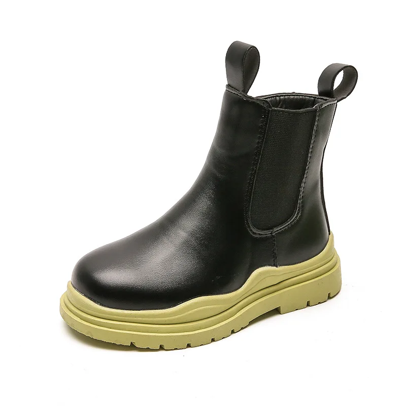 2021 высококачественные детские ботинки мартинсы из искусственной кожи Новое