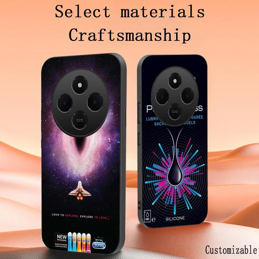 Чехол для телефона D-durexs с забавным дизайном Xiaomi Redmi 13C 14C Note14 13 12 11 10 Pro Plus S мягкий