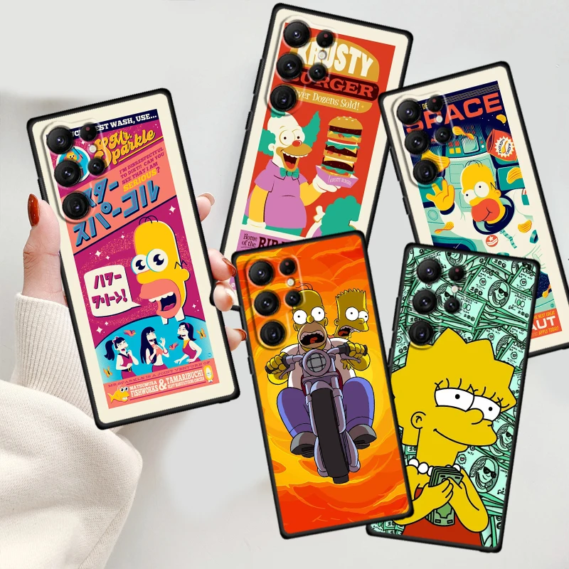 Милые Мультяшные Симпатичные чехлы для Samsung Galaxy S23 S22 S21 S20 FE S10 S10E S9 Plus Ultra Pro Lite 5G