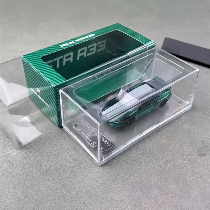FH 1/64 NISSAN GT-R BCN R33 Skyline игрушка из сплава моторный автомобиль литая под давлением