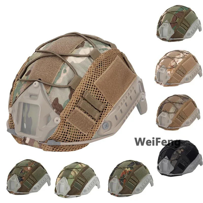 

Tactical Helmet Cover for Fast MH PJ BJ Helmet Airsoft Paintball Army Helmet Accessories CS Wargame Military Hunting Accessories