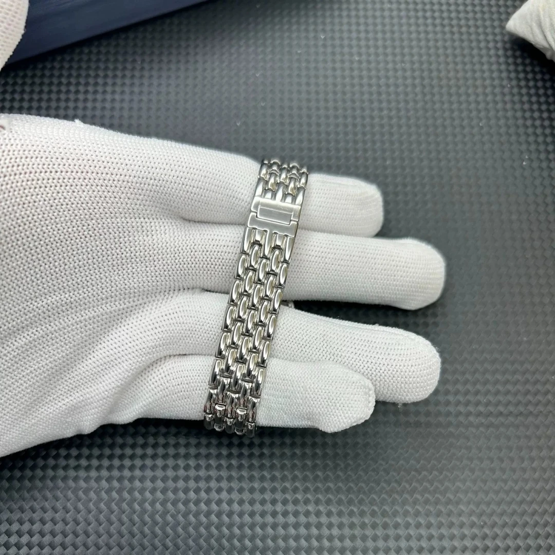 Фото Подходит для Jaeger-LeCoultre Reverso 14 мм, 15 мм, 16 мм, оригинальное качество, ремешок для часов из цельной нержавеющей стали 316, браслет Jubilee. №3