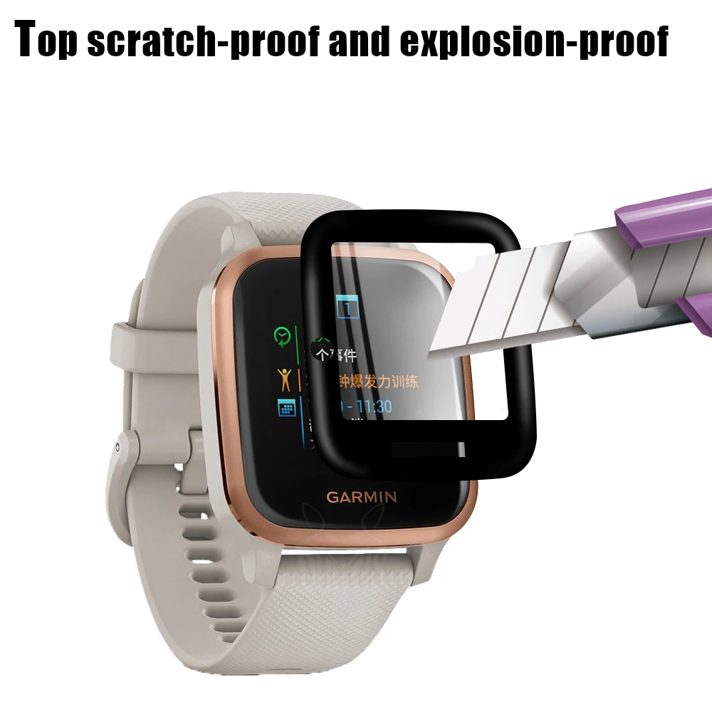 Защитная пленка для 3D крышки Garmin Fenix 7/7s/7x/Epix CAME 2 Plus/2S/SQ Vivoactive 4/4S аксессуары защиты