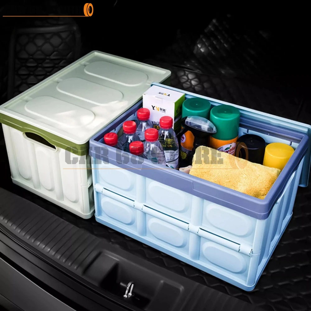 

Car Storage Box Car Storage Tools Foldable Storage Box For Trunk Multifunctional Folding Storage Box Water Storage Box 55L