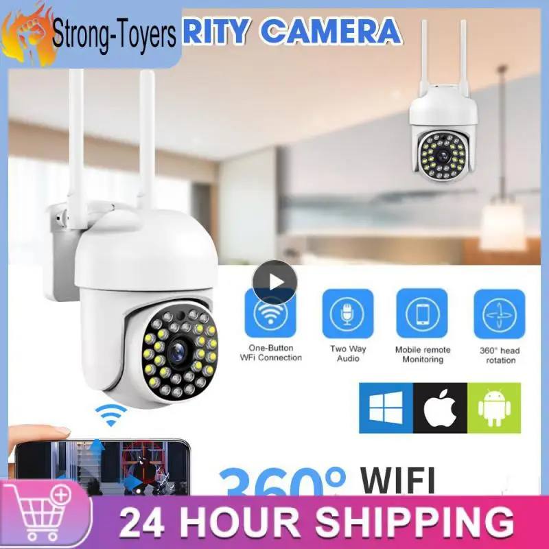 

Noise Reduction Cctv Two-way Intercom 360 Degree Rotation Security Camera Hd 1080p Dustproof Smart Home Surveillance Camera