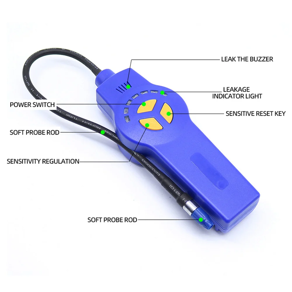 DSA-200 Детектор утечки хладагента кондиционера Прибор для обнаружения снега