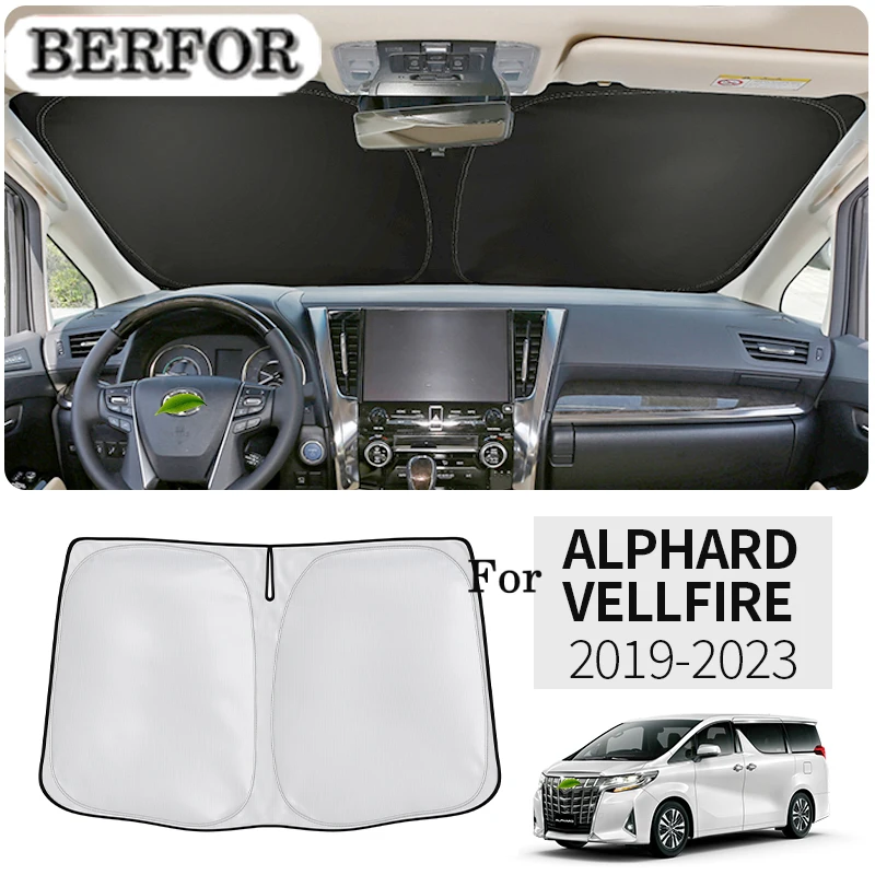 

Солнцезащитный козырек на лобовое стекло для Toyota Alphard 30 AH30 Vellfire 2015-2023
