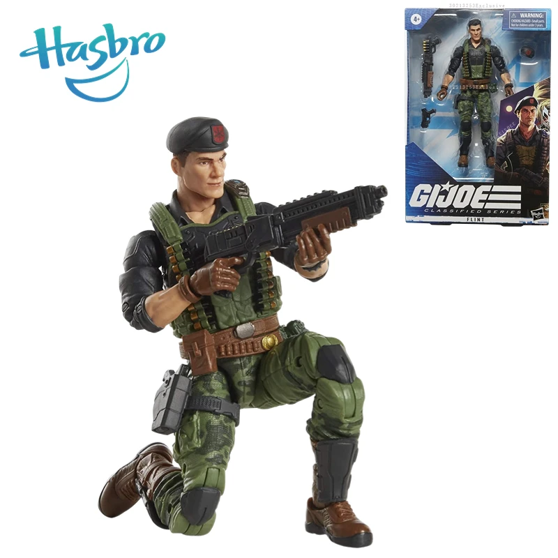 

Hasbro G.I. Joe GI JOE Classified Series 26 Flint Action Figure Model Toy Collection Hobby Gift