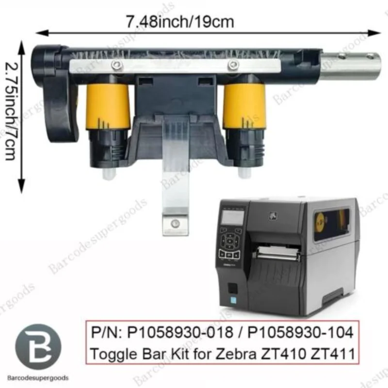 original Toggle Bar Kit for Zebra ZT410 ZT411 printer P/N: P1058930-018 / P1058930-104