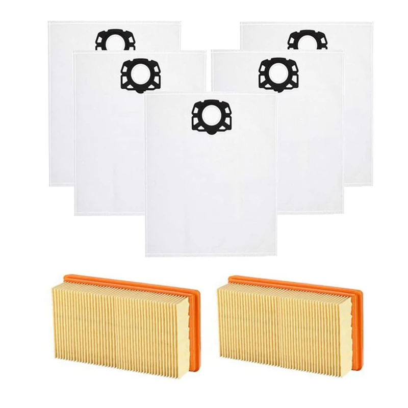 

Replacement Parts HEPA Filters Dust Bag Compatible For Karcher WD4 WD5 WD6 MV4 MV5 MV6 Vacuum Cleaner Accessories