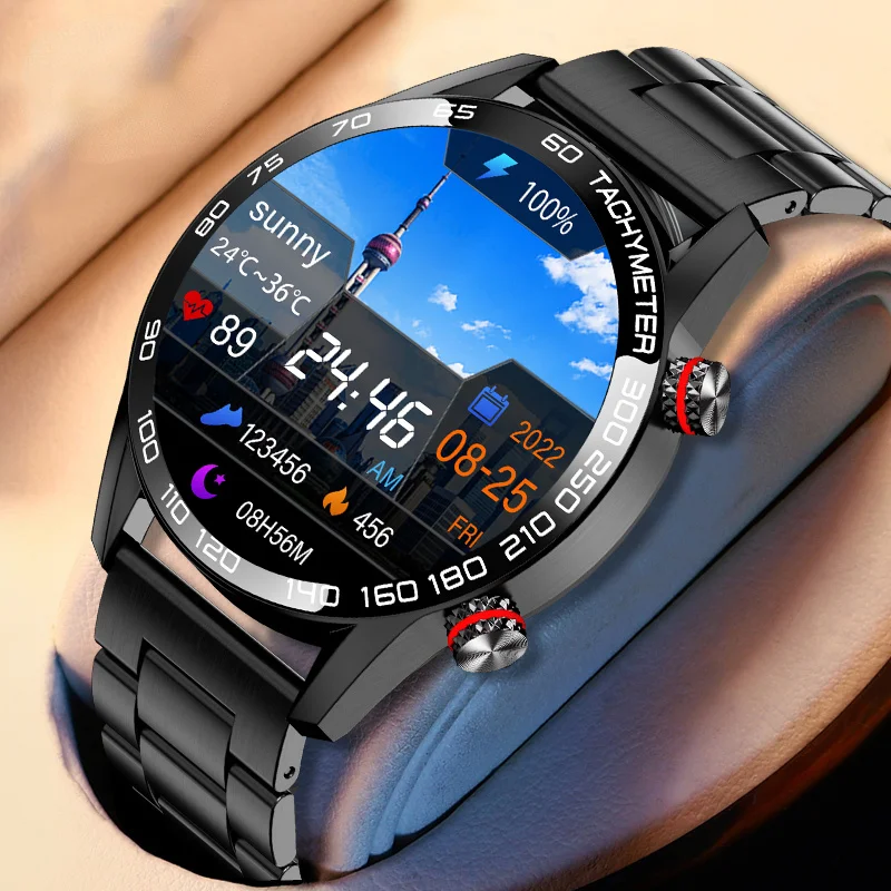 

Latest Smart Watch Men 2023 New Bluetooth Call Body Temperature Sports Bracelet Waterproof SmartWatch For IOS Android Hot Sale