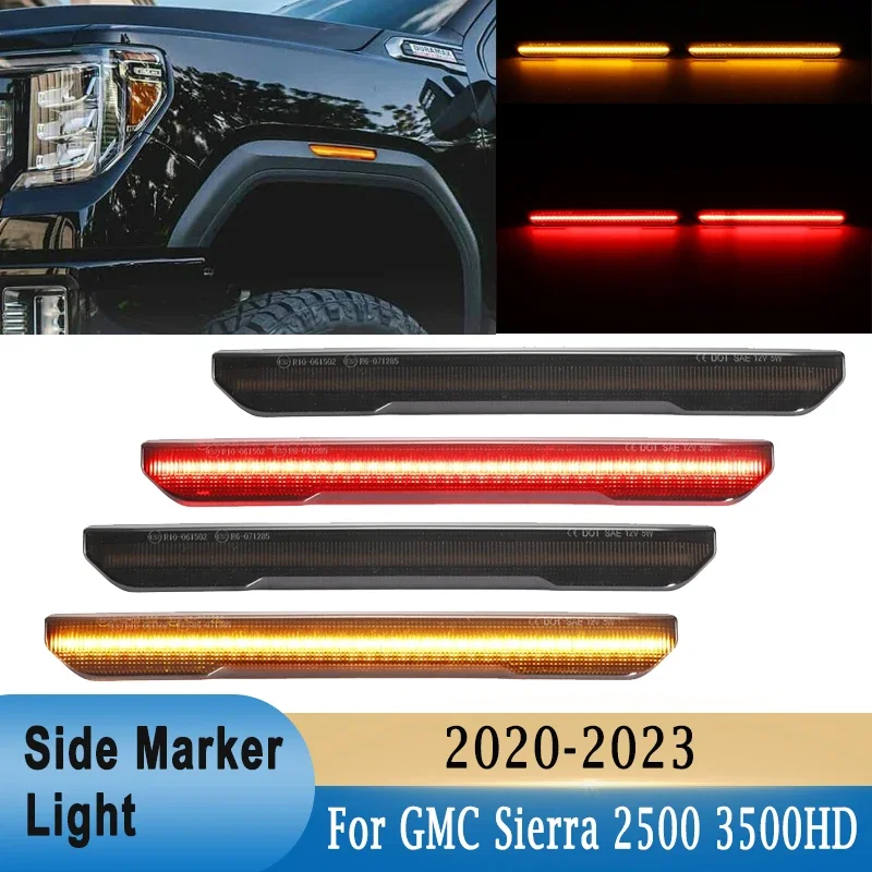 Фонари Передние Задние боковые для GMC Sierra 2500 3500HD 2020-2023