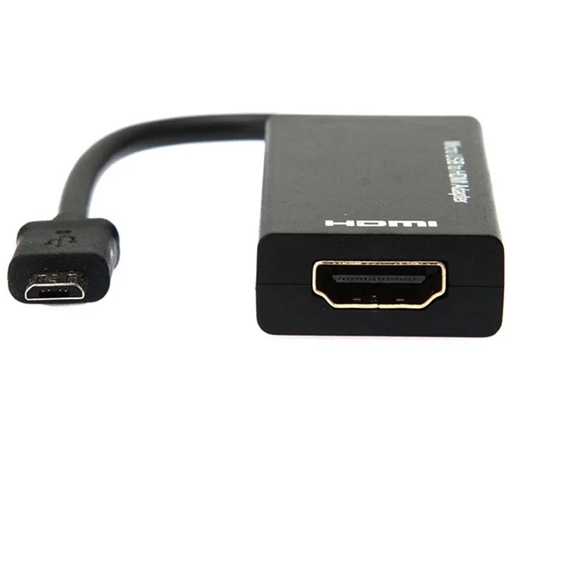 Микро-USB 2 0 MHL к HDMI-совместимый кабель HD 1080P для Android Samsung HTC LG конвертер мини микро USB