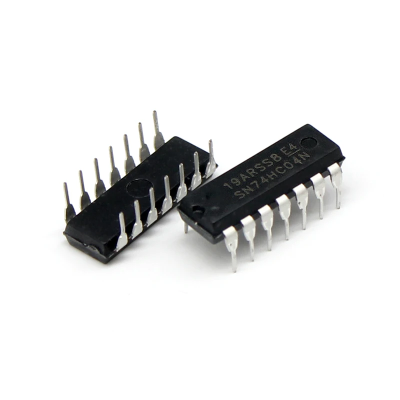 

10PCS/LOT SN74HC04N 74HC04N DIP-14 74HC04 DIP Integrated IC diy electronic kit Logic ICs Use For Computer