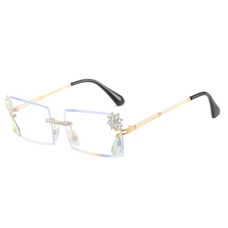 Солнцезащитные очки в металлической оправе для мужчин и женщин роскошные