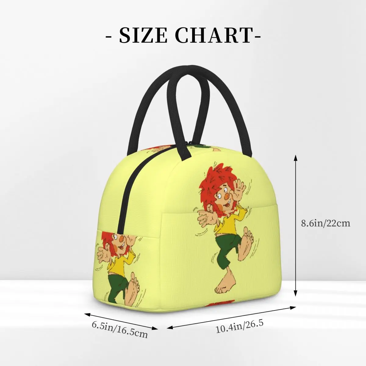 Фото Изолированная сумка для обеда Pumuckl Tanzen для женщин, термосумка для еды, портативный контейнер для обедов №5