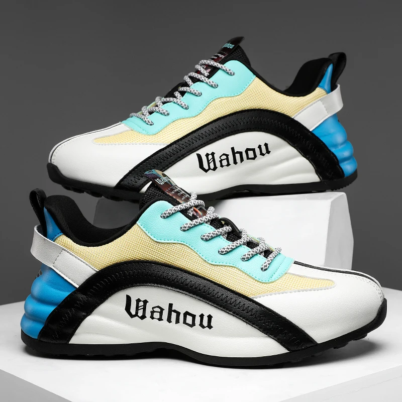 

Unisex Leather Golf Shoes Fashion Men Sport Golfer Training Shoes Top Quality Women Golfing Shoes Golf Practice Sneakers