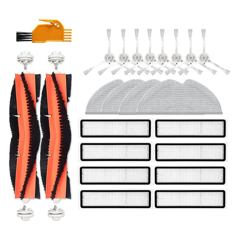 

Сменный робот-пылесос Dreame D9 D9 Max L10 Pro, с основной щеткой, боковой щеткой, фильтром HEPA, тканью