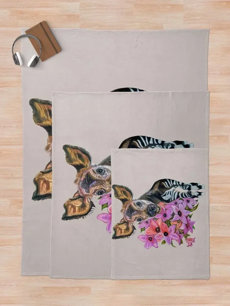 Детское плюшевое одеяло Okapi