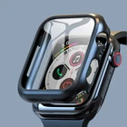 Защитное стекло для Apple Watch, 44 мм, 40 мм, полное покрытие для Iwatch 6, 5, 4, 3, 2, 42 мм, 38 мм
