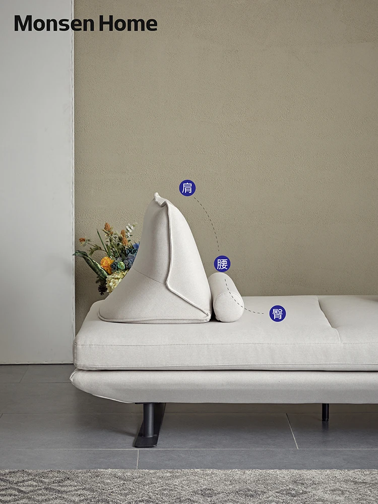 Диван-кровать TLL из ткани скандинавский итальянский приемник двухсторонний