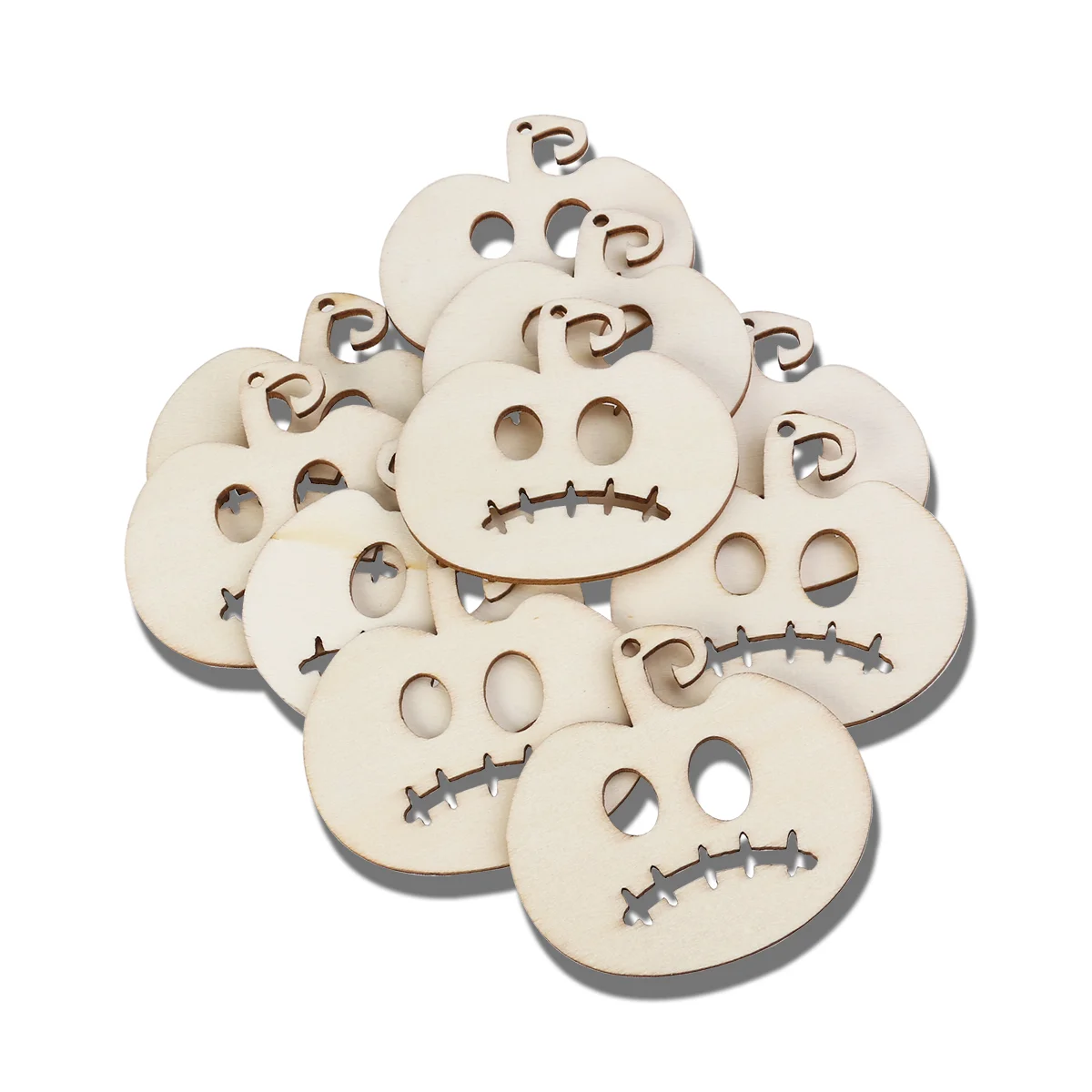 

10Pcs Decors Pumpkin Shaped Creative Decor Novelty Ornaments for Party