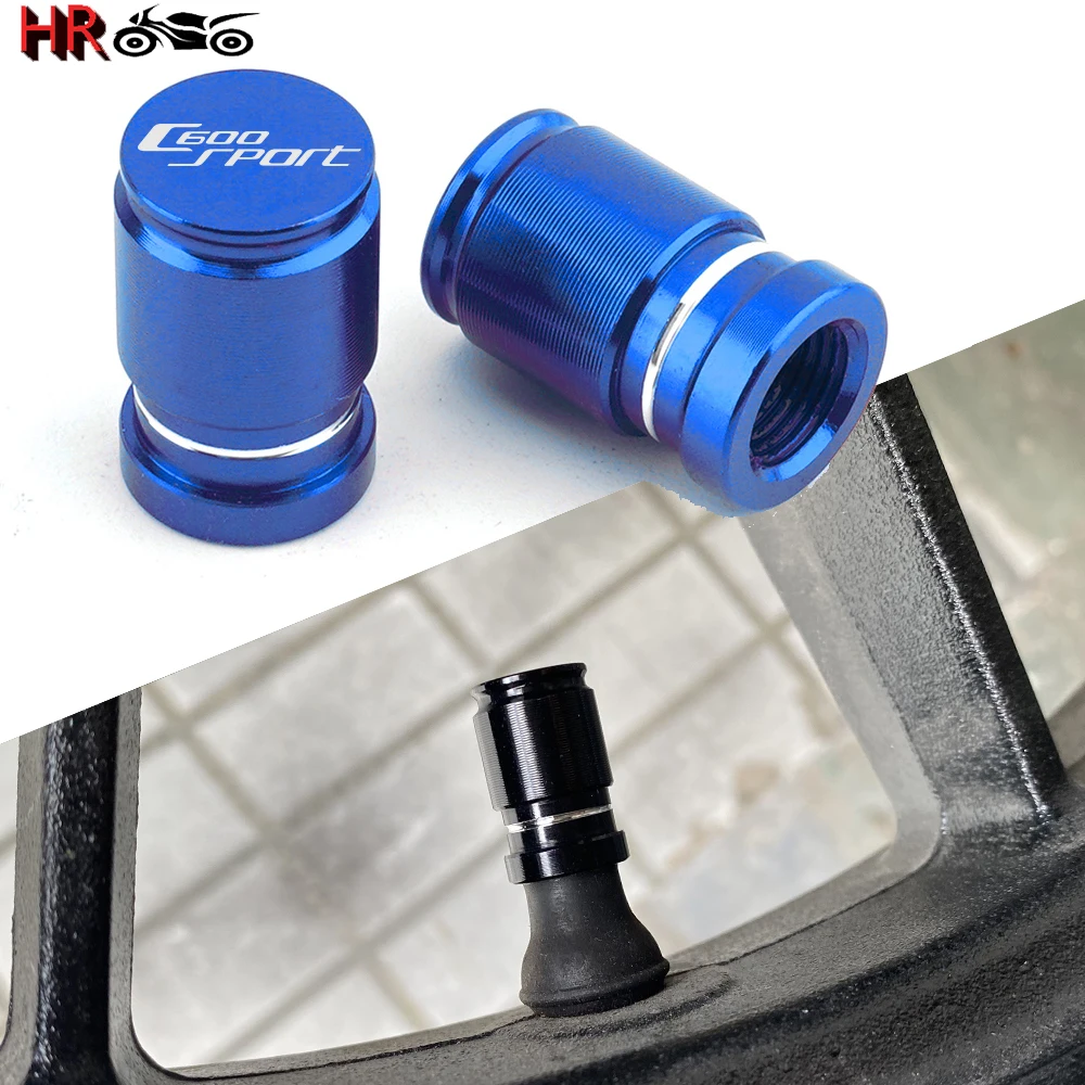 

For BMW C600 Sport C 600 Sport 2011-2015 Motorcycle CNC Aluminum Wheel Tire Valve Stem Caps Airtight Cover Plug Accessories