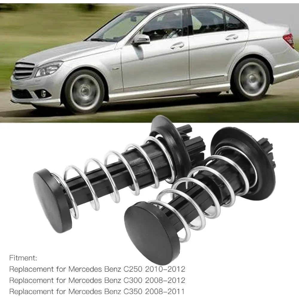 

2 шт. пружинный кронштейн капота, совместимый с Mercedes Benz C250 C300 C350 E200 E250 E500 E350 A2048800127 2048800227