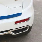 Хромированная накладка на задние фонари автомобиля, наклейка на задние фонари, защитная накладка, подходит для Renault Koleos, Samsung QM6 2016 - 2020