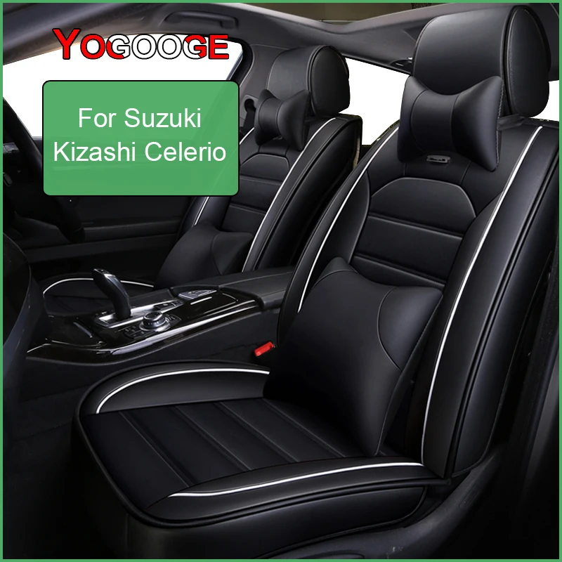 

YOGOOGE чехол на автомобильное сиденье для Suzuki Kizashi Alto Celerio, автомобильные аксессуары для интерьера (1 сиденье)