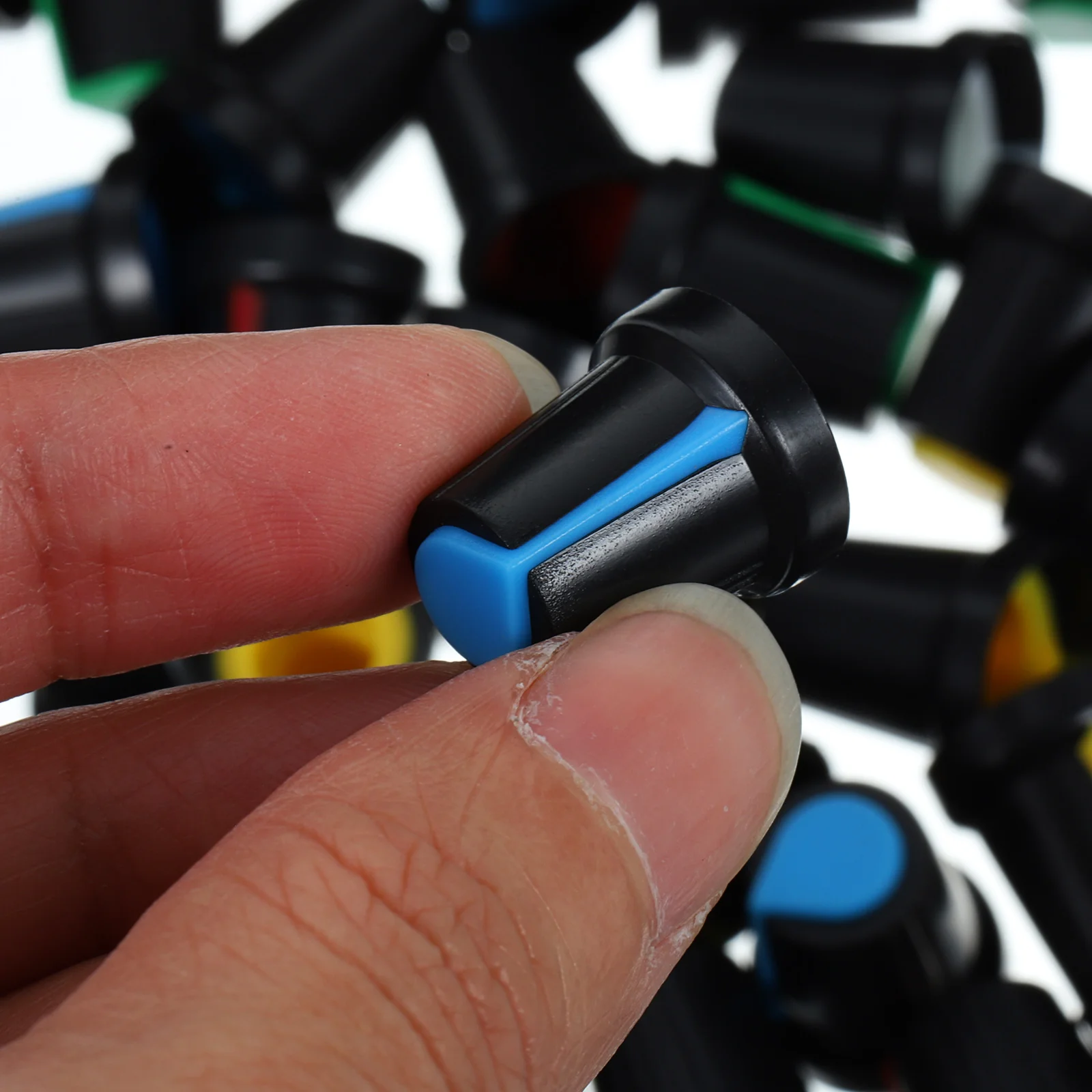 50 шт. ручка потенциометра электронный контроль громкости колпачки для