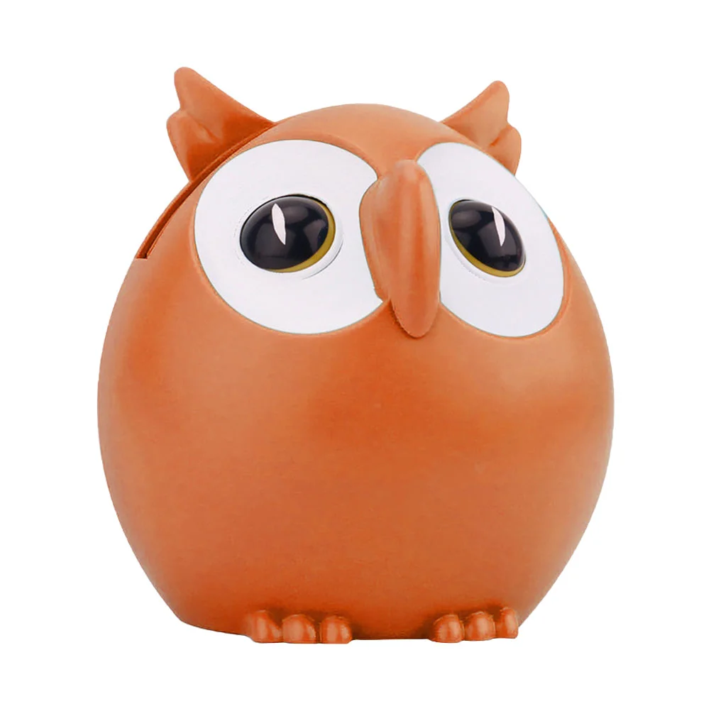 

Owl Music Box Phone Mount Desk Decorative Music Box Desktop Owl Modeling Music Box Plastic Home Decor Office Chic Melody Box