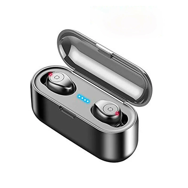 

Bluetooth-наушники с длительным временем работы, TWS беспроводные наушники-вкладыши, зарядный бокс 2000 мАч