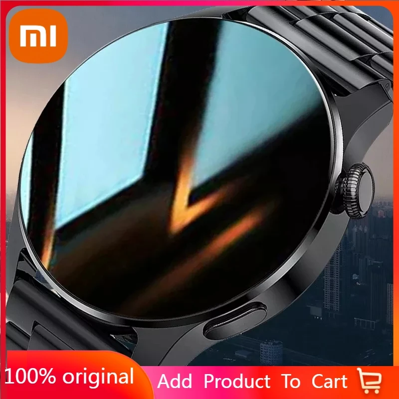 

Смарт-часы Xiaomi мужские с поддержкой Bluetooth и сенсорным экраном