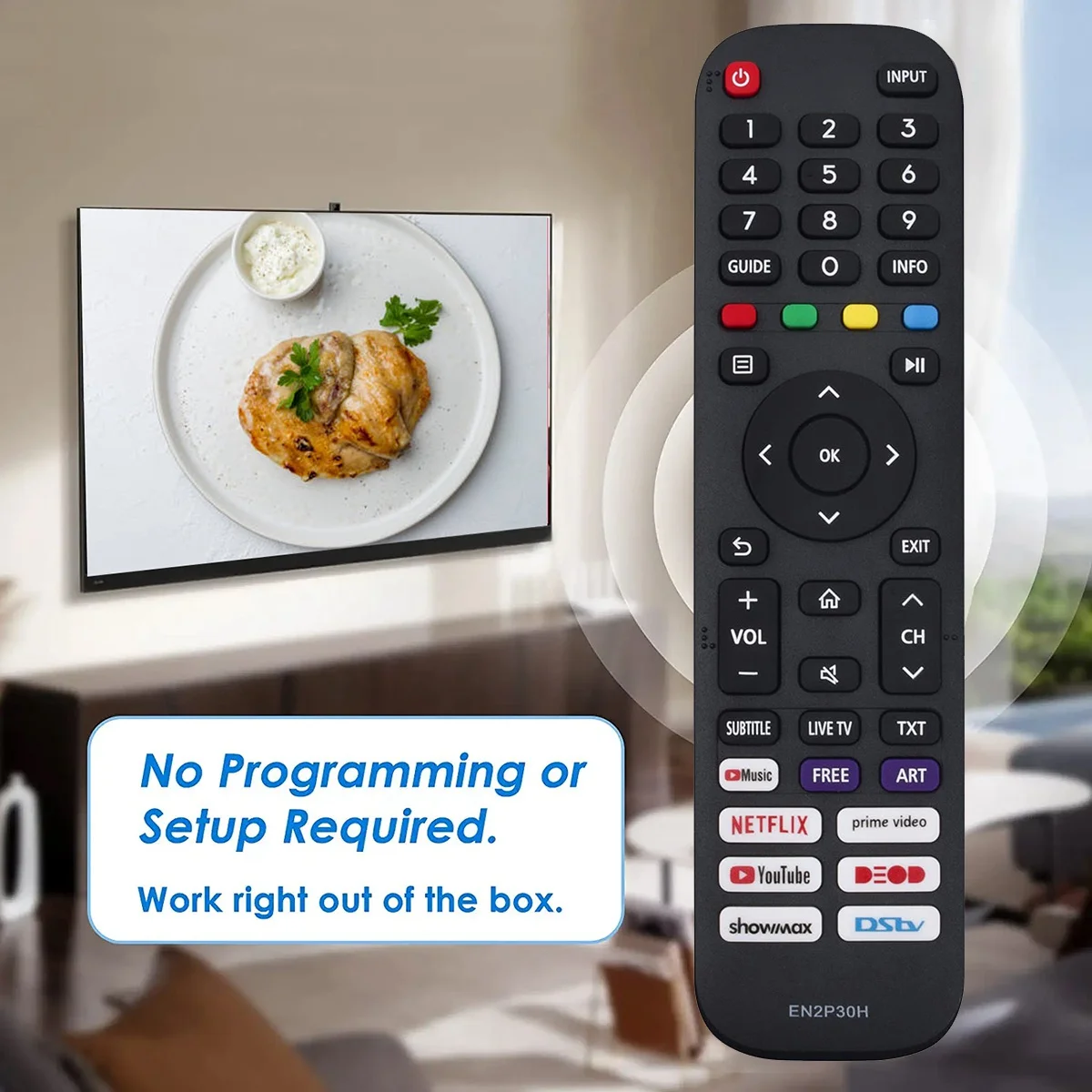 Пульт дистанционного управления EN2P30H для Hisense TV 50A7500F 65A7300F EN2G30H пульт