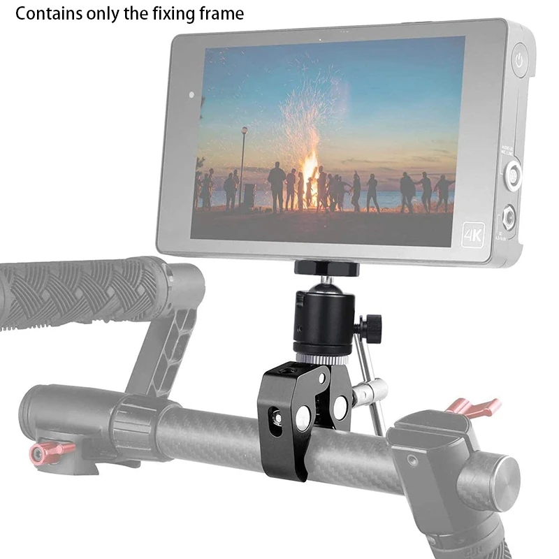 Зажим для штатива супер-зажим с шарнирной шаровой головкой стандартная головка