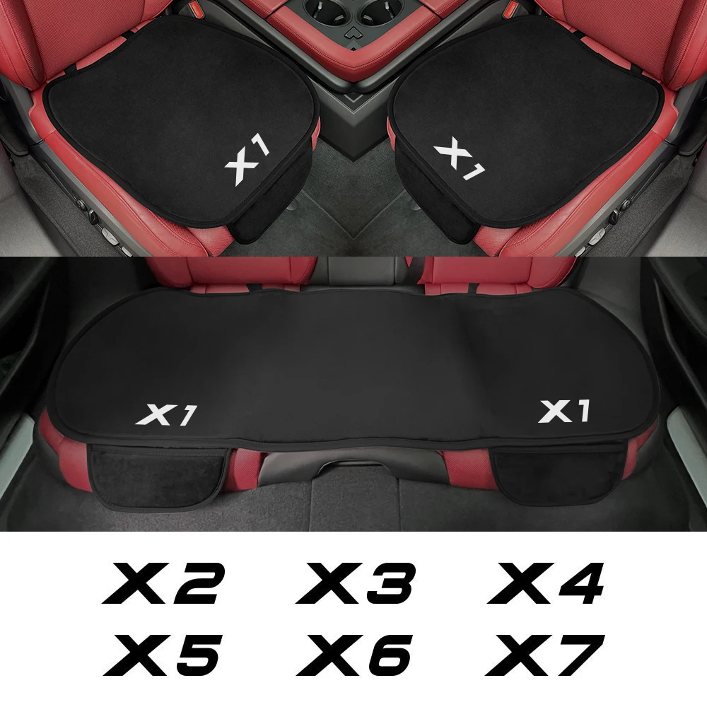 

Чехол на сиденье автомобиля, комплект из 3 предметов для BMW X3, F25, G01, X4, F26, G02, X5, E70, F15, G05, X6, E71, F16, G06, X1, E84, F48, X2, F39, X7, G07