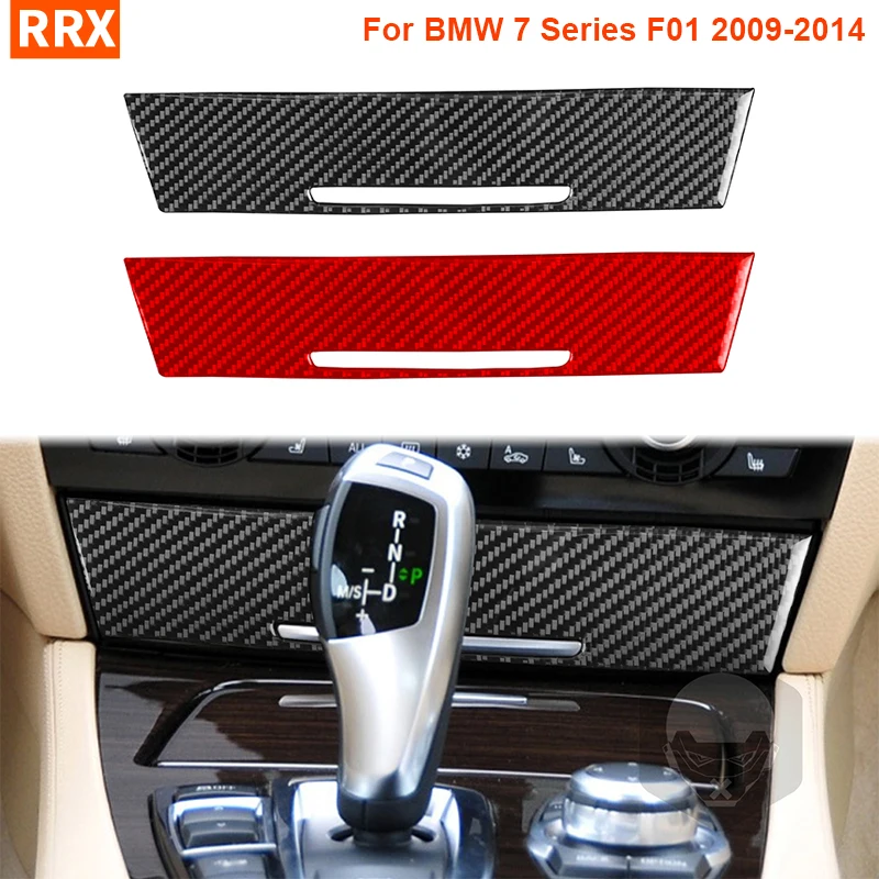 

Пепельница с центральным управлением, наклейка из настоящего углеродного волокна, Обложка для BMW 7 серии F01 2009-2014, аксессуары для интерьера автомобиля