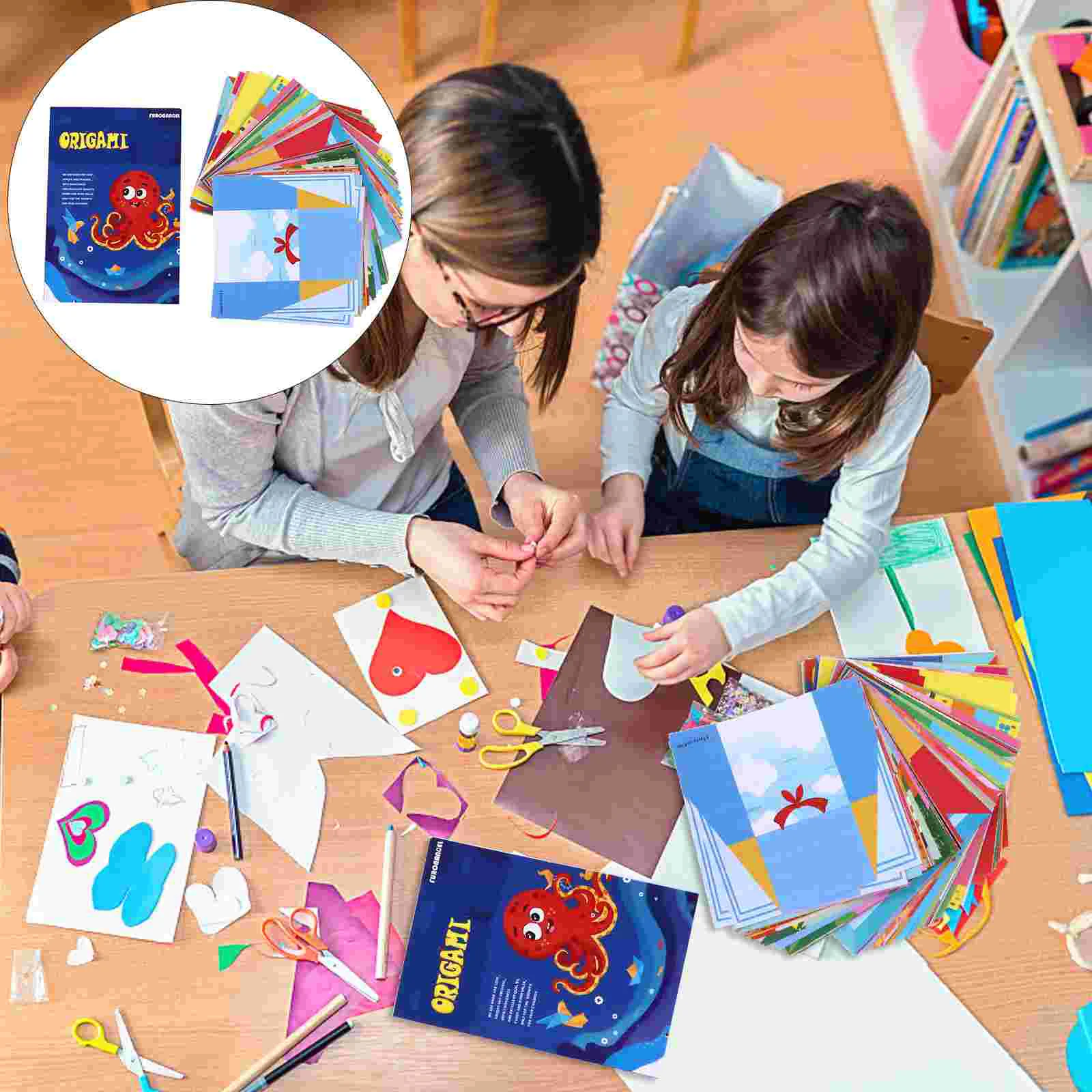 

Бумажный оригами складной квадратный двусторонний набор листов японская серия ручной работы пастельный проект для детей разноцветный узо...