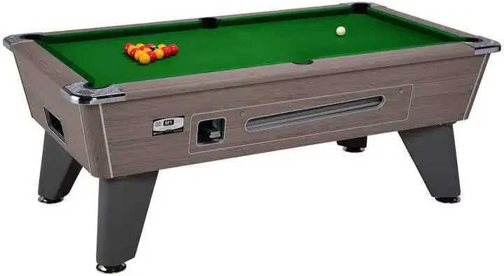 Оптовая цена Крытый роскошный обеденный стол для бассейна 9 футов шиферные