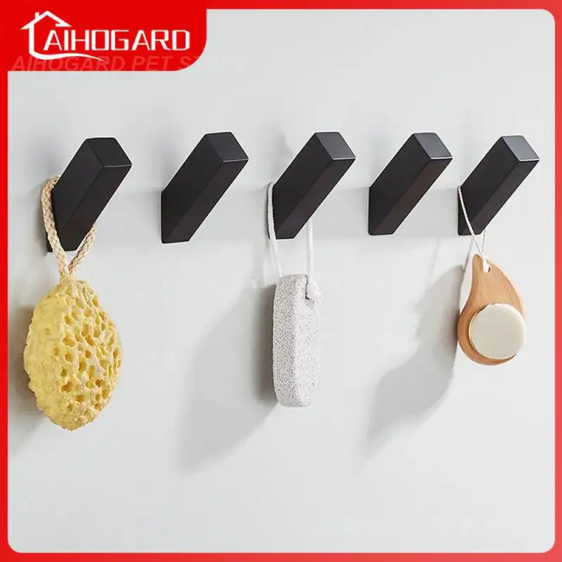 

Practical Kitchen Bathroom Hanger Multifunctional Wall Mounted Key Holder Rust Resistant Household Storage Hook Home Decor