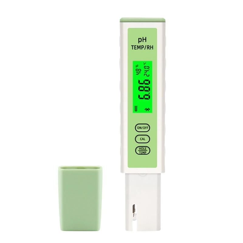 

Digital Temperature RH PH Meter Blue Tooth Online Monitor Water Quality Acidity Tester For Drinking Water Aquariums